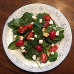 Spinach and Goat Cheese Salad