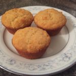 Honey Wheat Cornbread Muffins